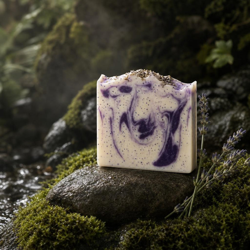 Jabón Hidratante de Lavanda