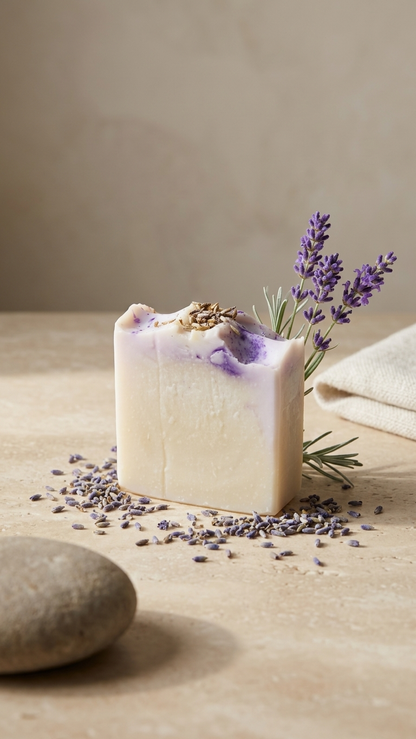 Jabón Hidratante de Lavanda