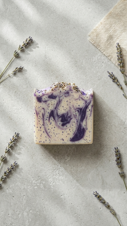 Jabón Hidratante de Lavanda